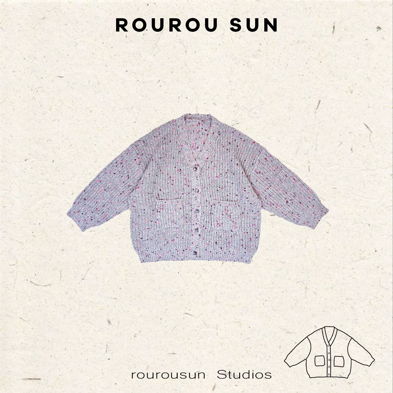 29092冬款女装韩系时尚百搭慵懒感长袖针织外套