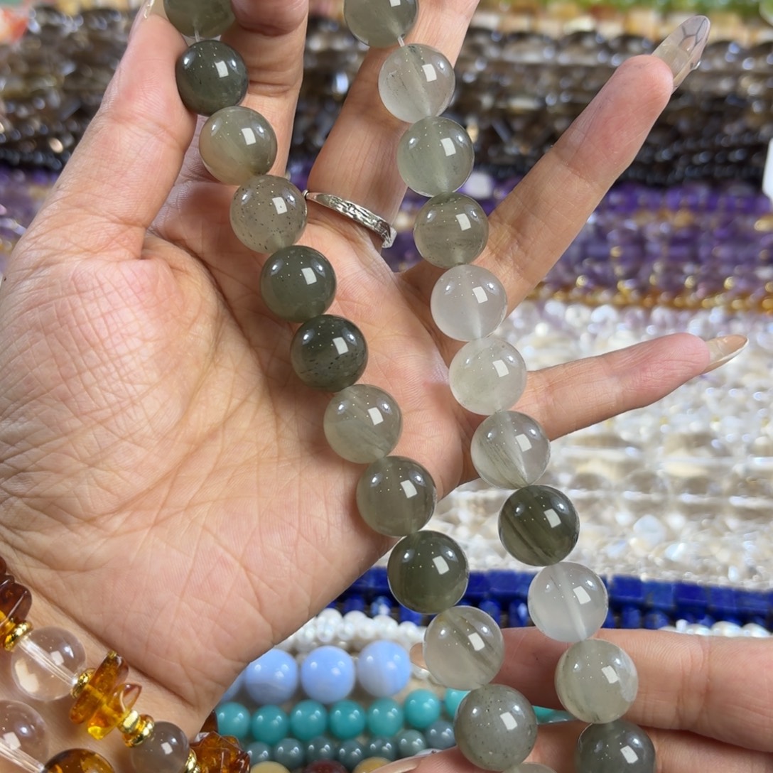 玛瑙/玉髓未镶嵌珠宝半成品云雾卡14