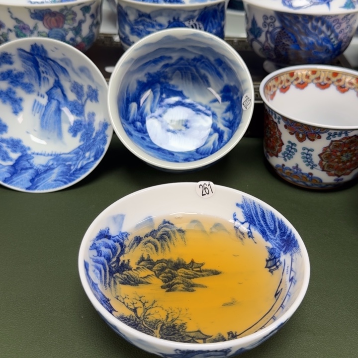 沙沙手工手绘茶具261