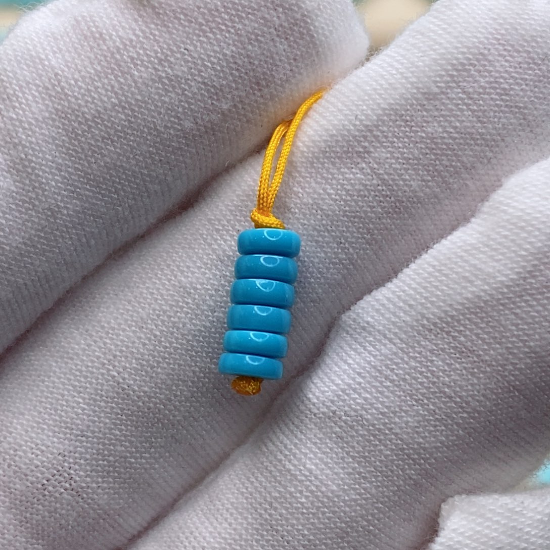 绿松石未镶嵌珠宝奇石4.6mm