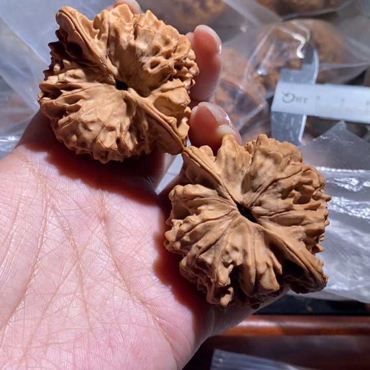 锦***๑文玩核桃把件官帽