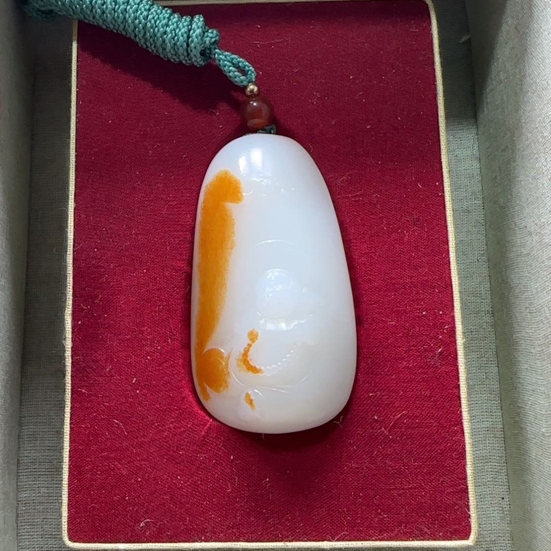 和田玉挂件未镶嵌