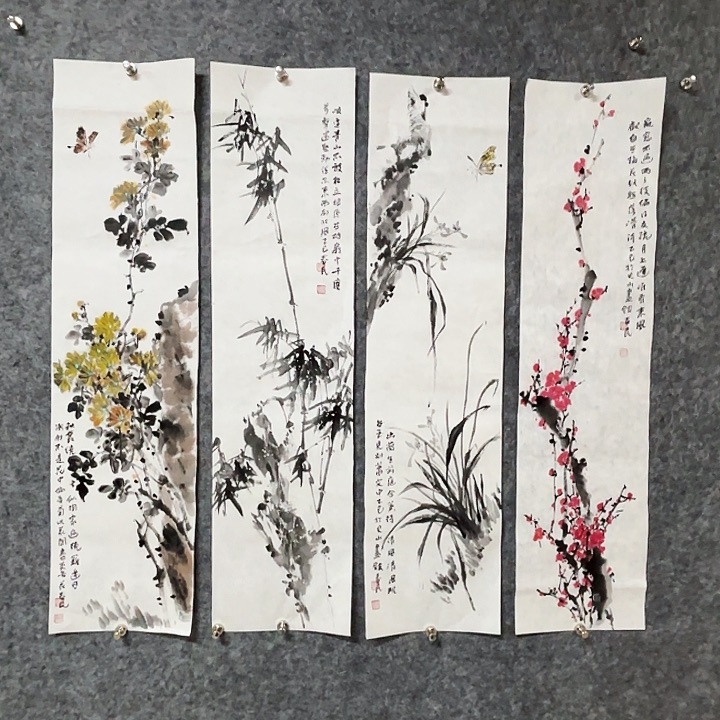 国画M*M闲堂春民国画作品