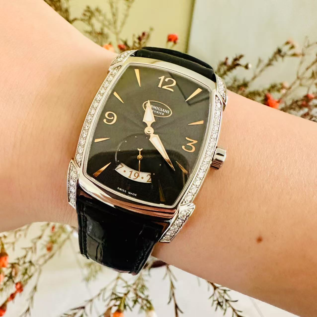95新 PARMIGIANI/帕玛强尼 自动机械,37x31毫米.精钢.250117012