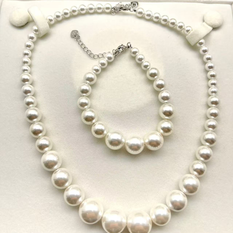 （双双甄选）A67精美时尚美人珠链约6-14mm 多样性发货