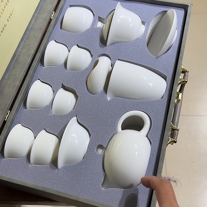 德化白瓷礼盒套装