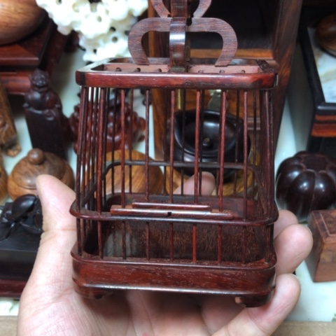 檀香紫檀（小叶紫檀）笼子