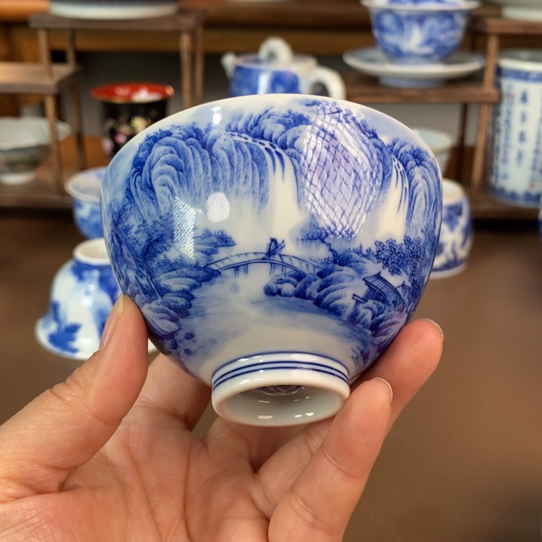 景德镇陶瓷手工手绘