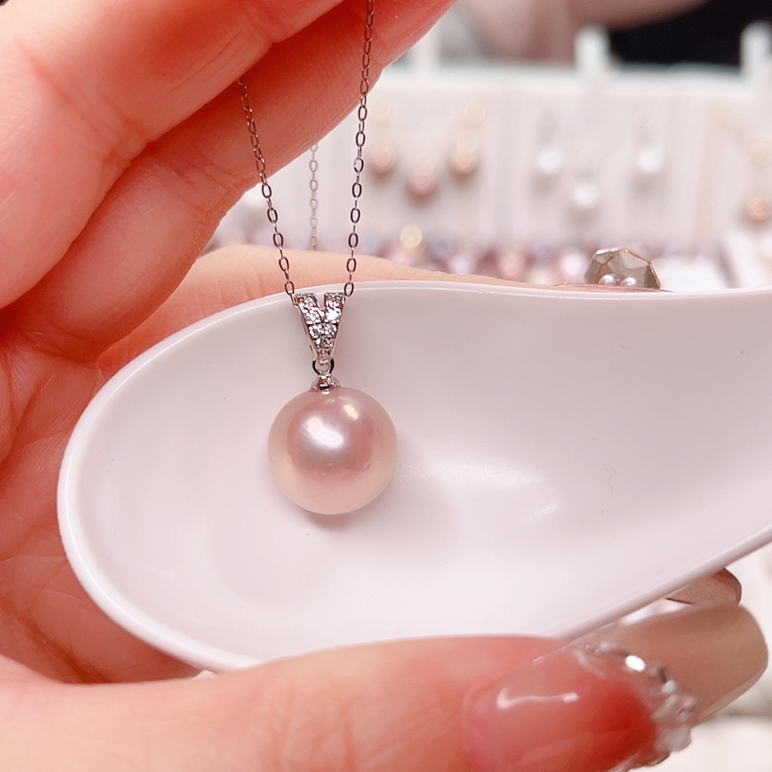 淡水珍珠合金吊坠(赠链)