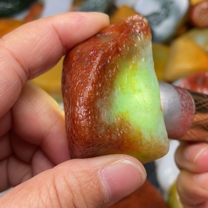 翡翠未镶嵌挂件缅甸翡翠