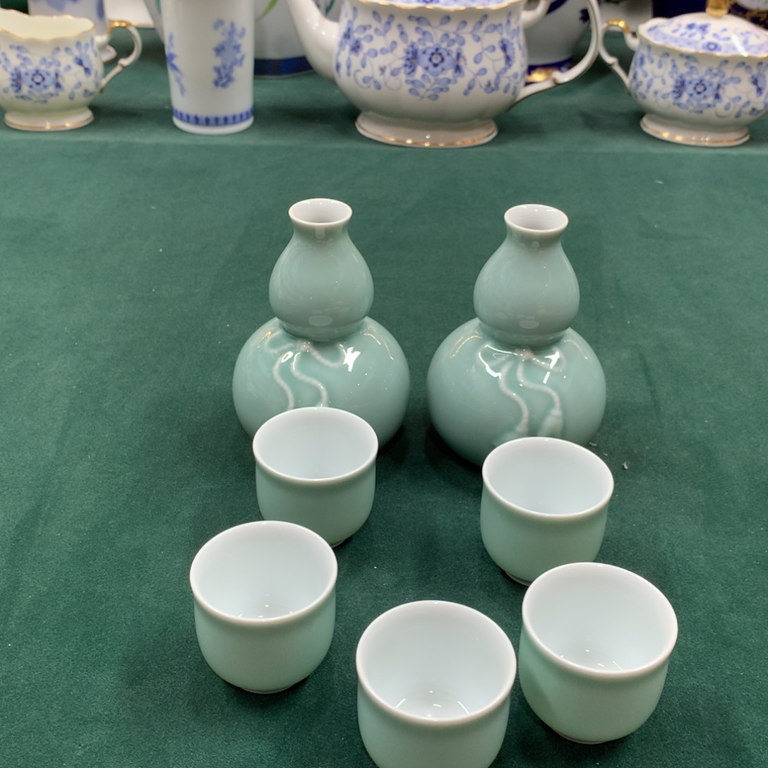 摆件全是大漂亮瓷器啊美美哒