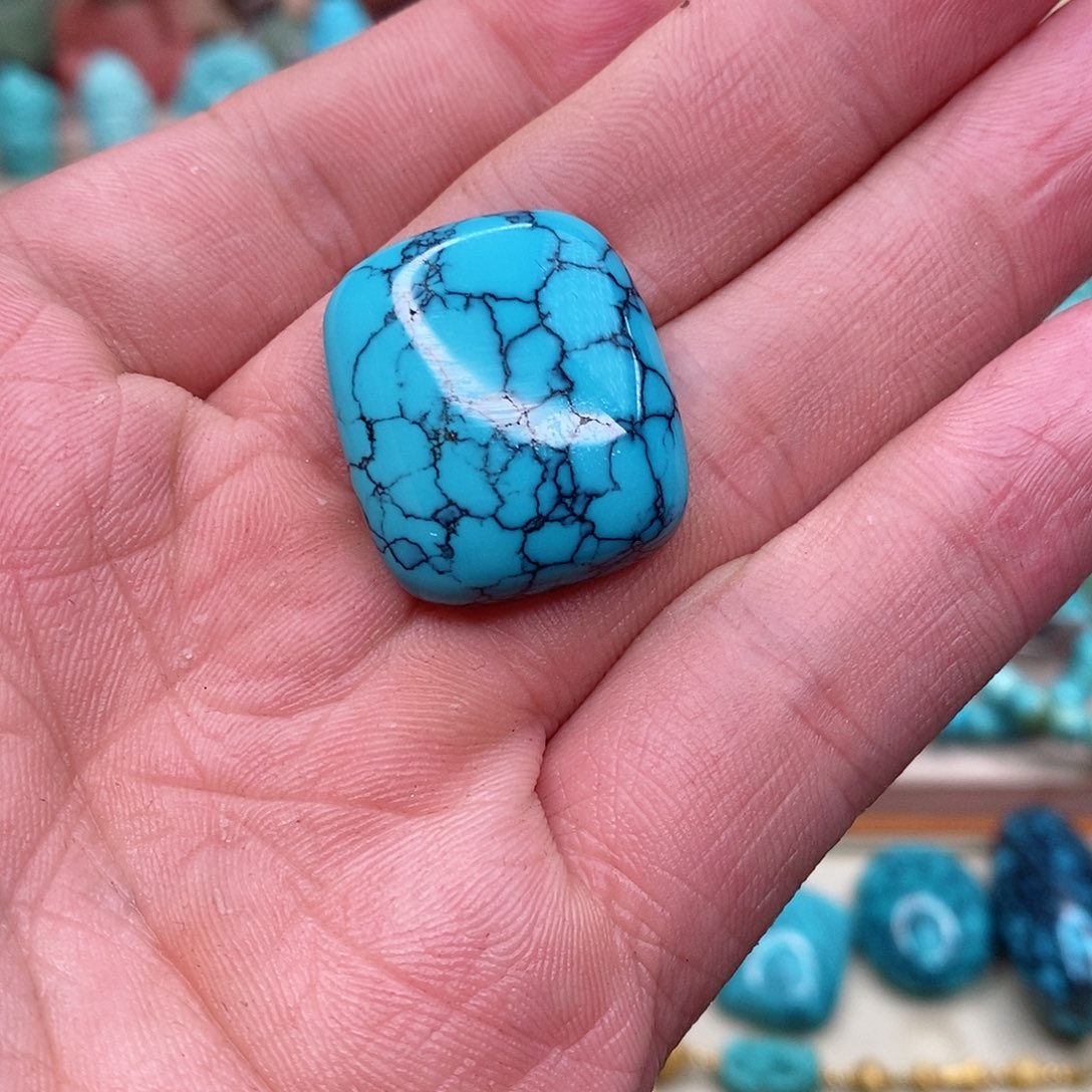 绿松石珠宝奇石未镶嵌?**高