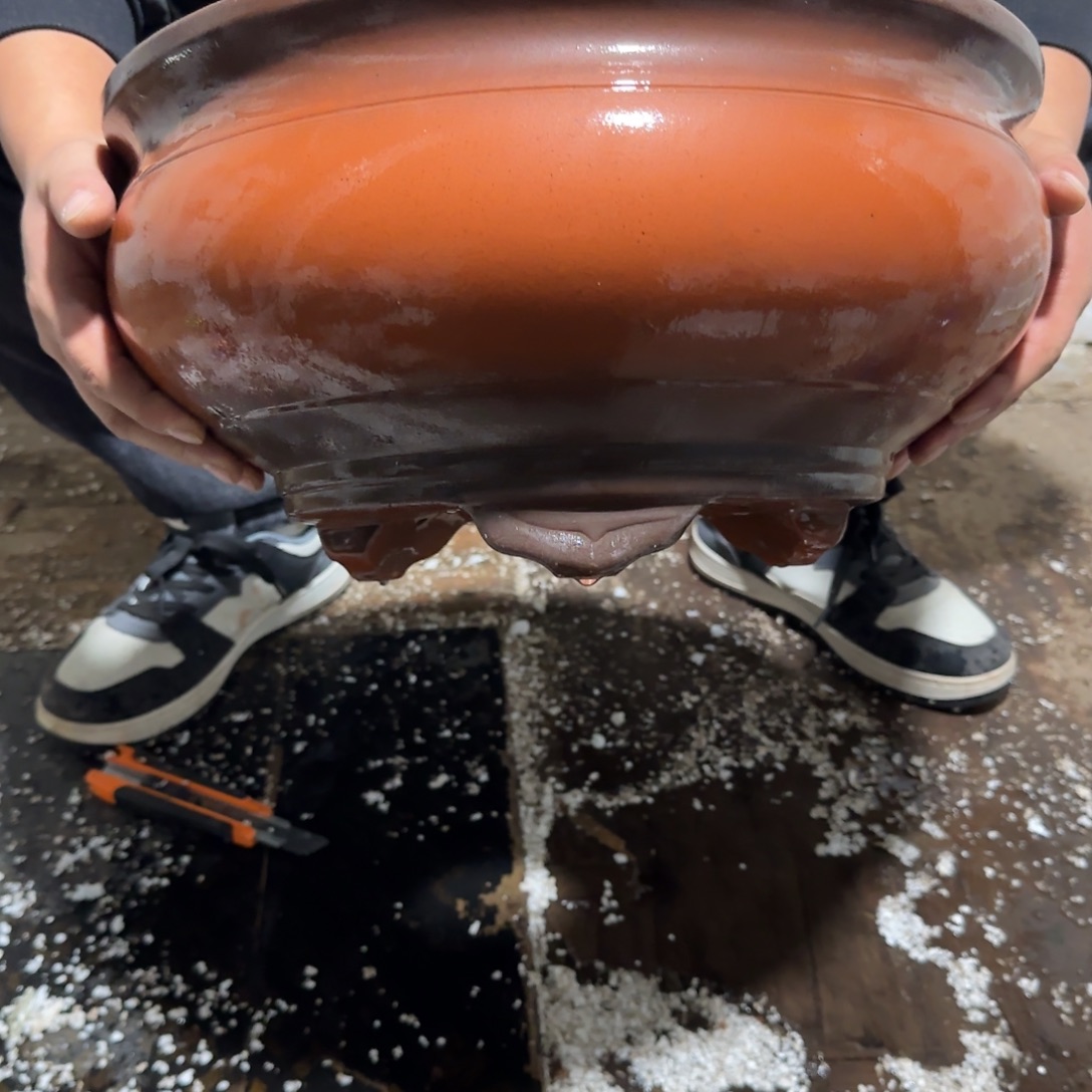 紫砂花盆口径30.15口径