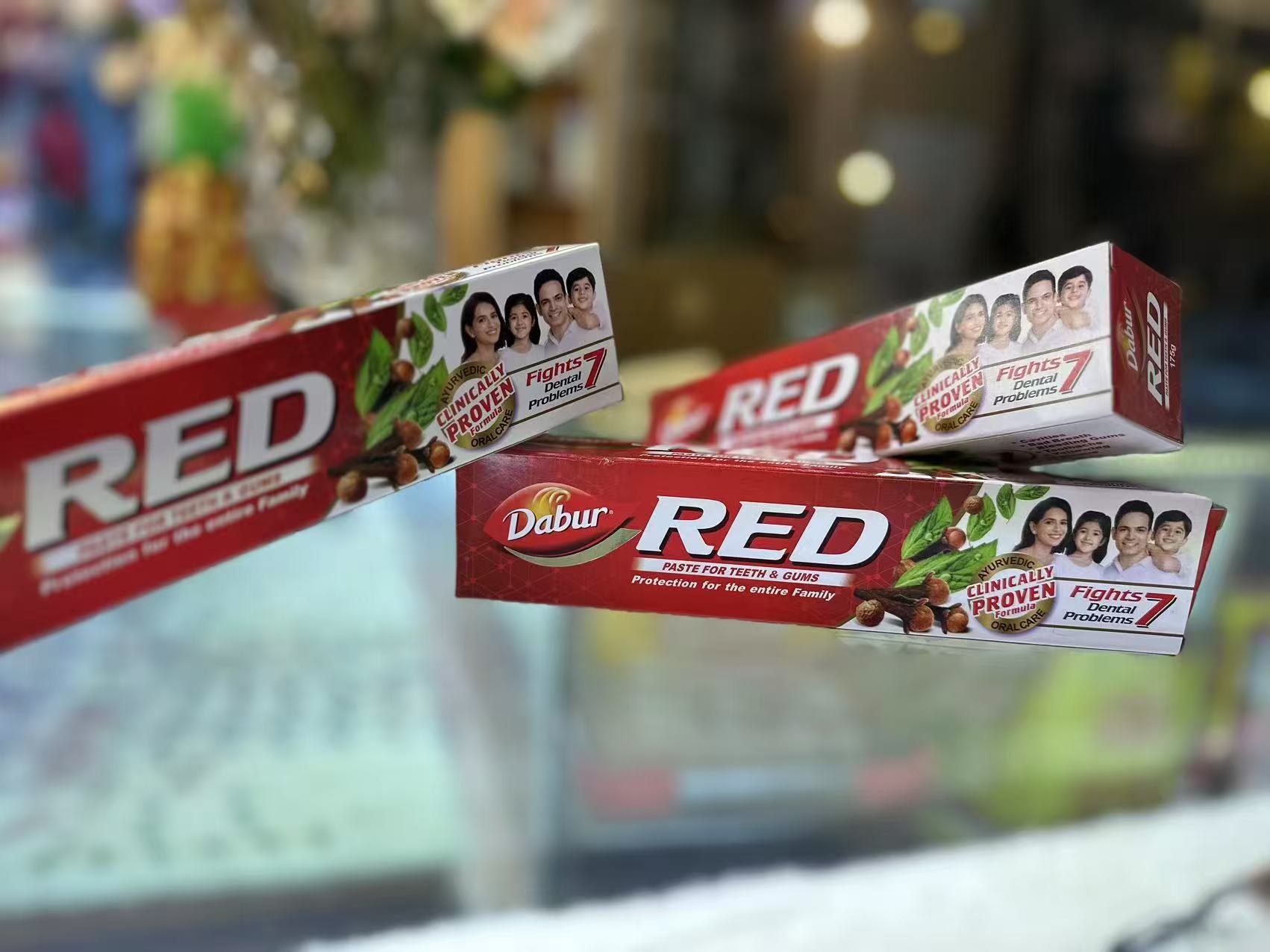 印度老牌 RED洁齿牙膏