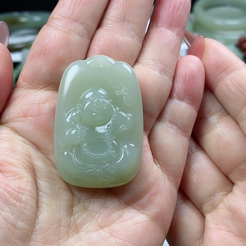 【闪购商品】和田玉颈饰未镶嵌傲**雄