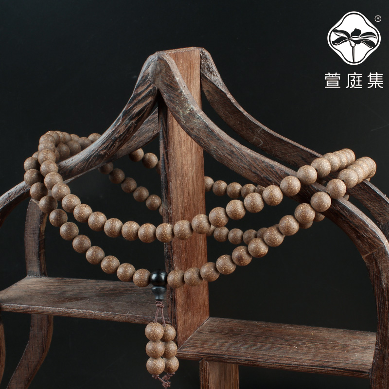 猫爪夏桑菊合香珠08多圈 非遗泥塑