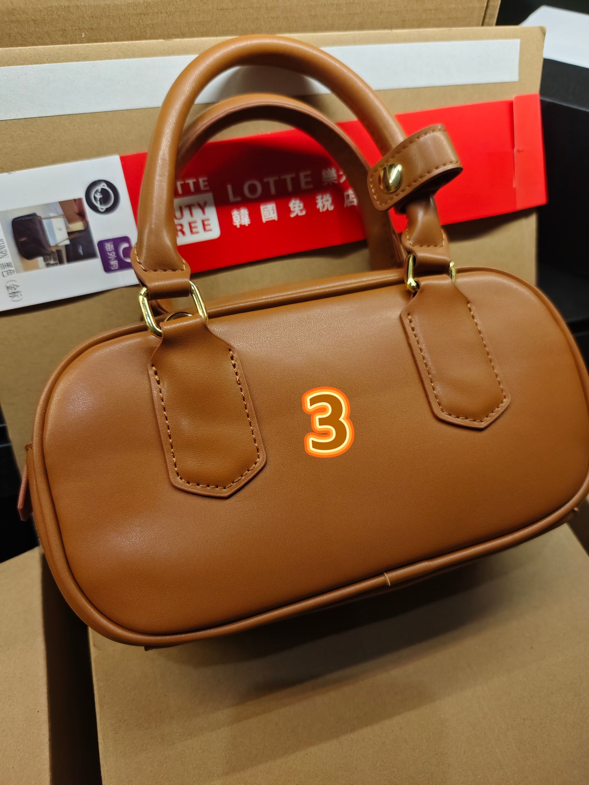 3号（S）明星Ins网红同款保龄球手提包