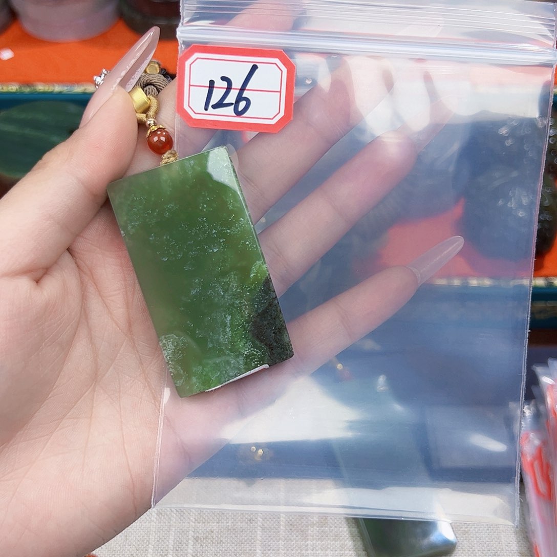 和田玉珠宝半成品未镶嵌