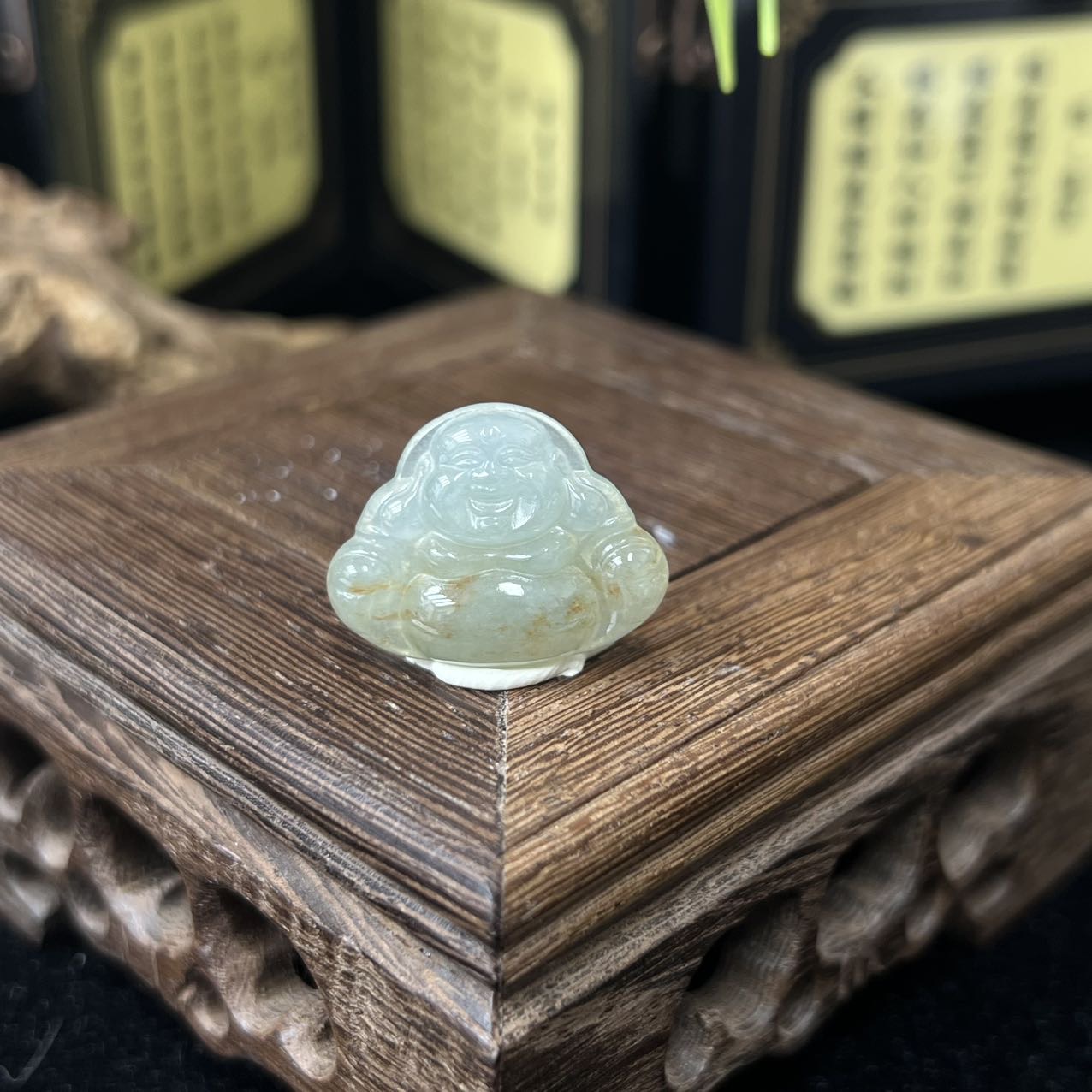 天然A货翡翠3-1 佛公