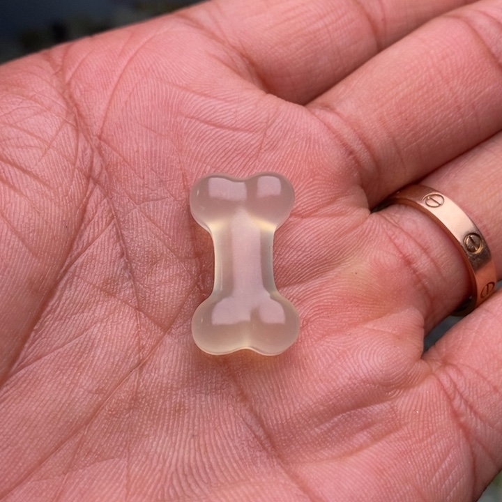 蛇纹石玉颈饰合金252