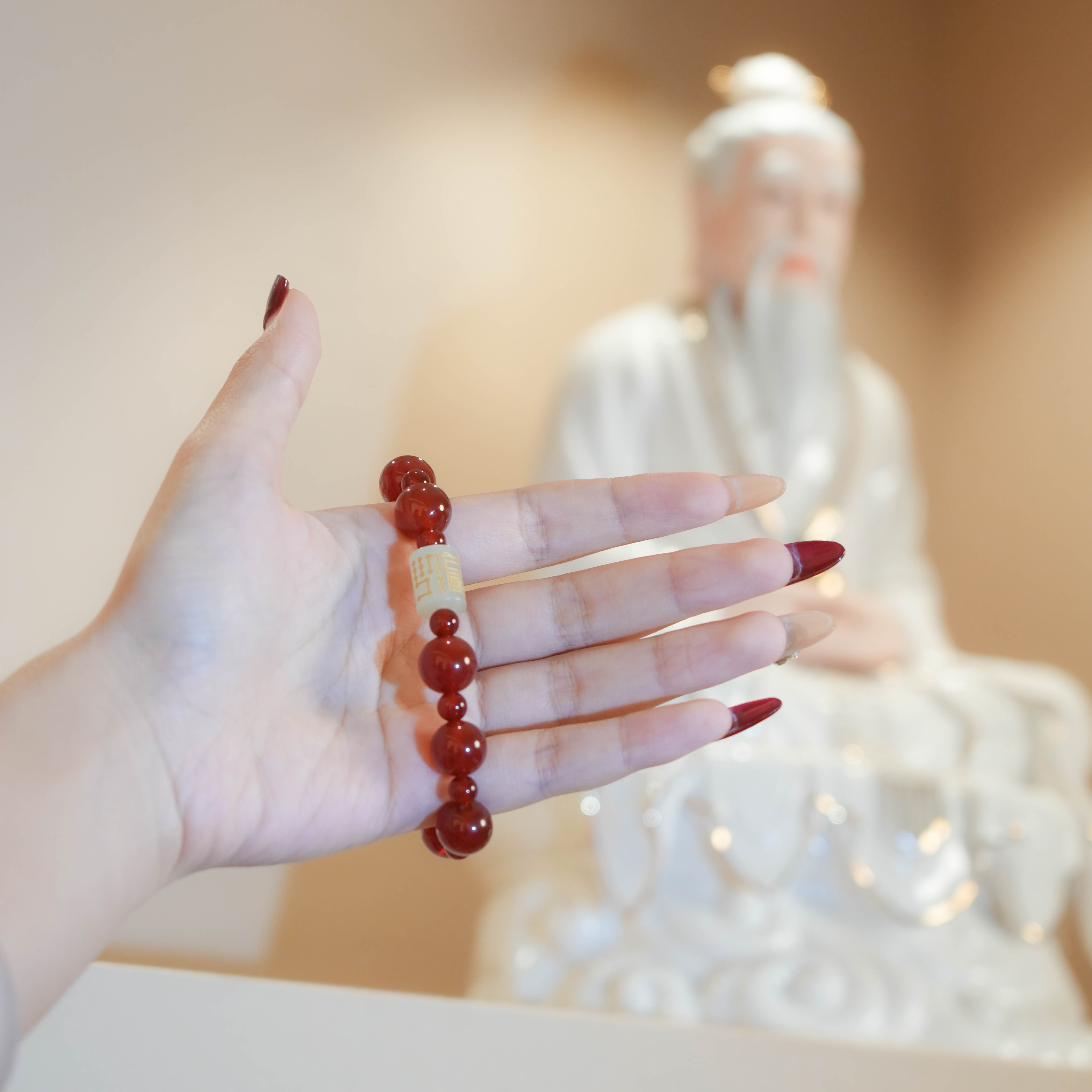 手链 九紫聚坤福灵手串