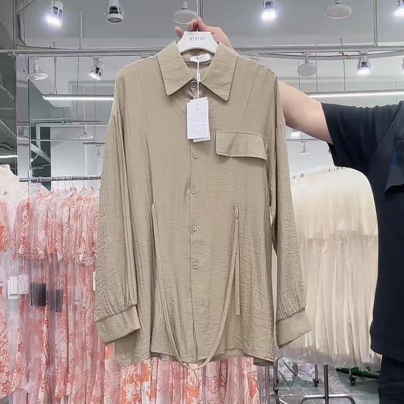 【YZ•衣系列】NN1016-时尚女装设计感衬衣小众气质显瘦法式百搭