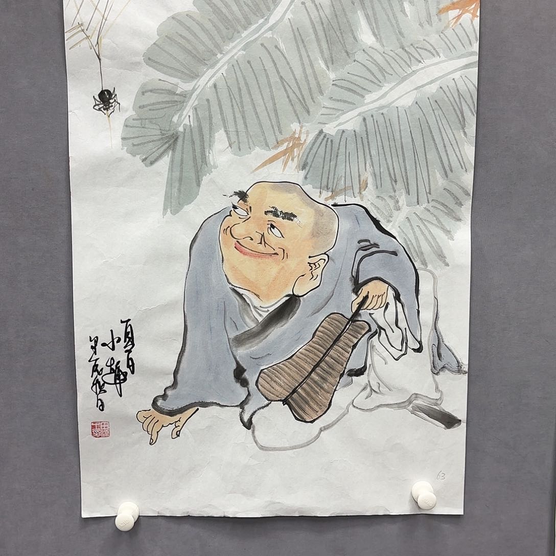 国画亲笔手绘原创1