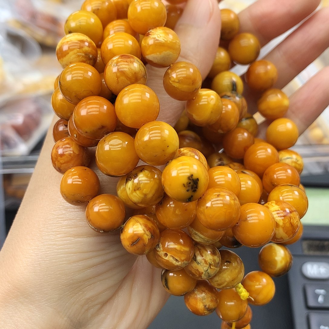 琥珀未镶嵌珠宝奇石