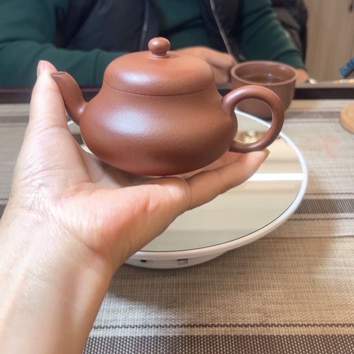 茶壶紫砂君德手工制作200 cc