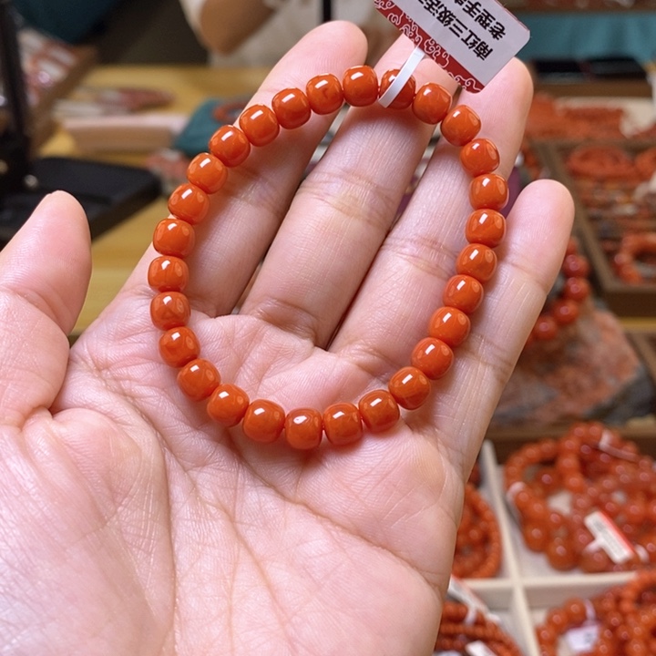 未镶嵌卡7南红玛瑙