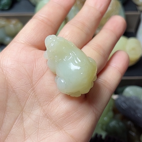 颈饰未镶嵌和田玉Y****a