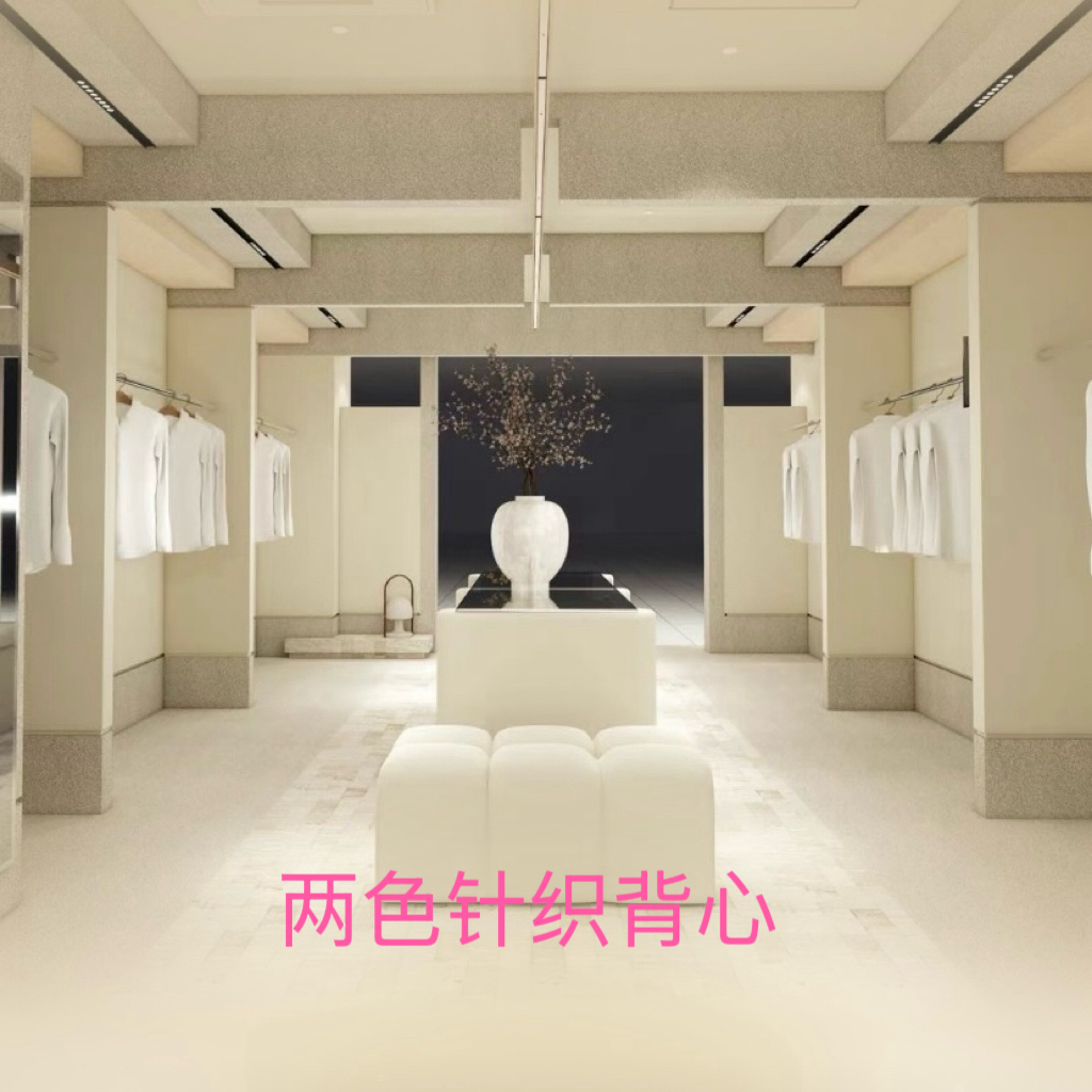 源哥女装店 推荐款 新品时尚两色针织毛衣背心