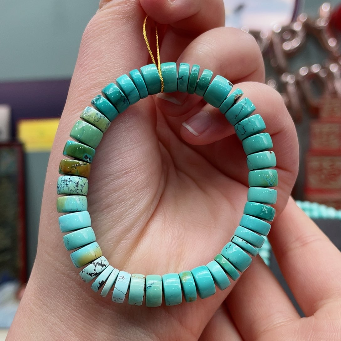 绿松石手串未镶嵌
