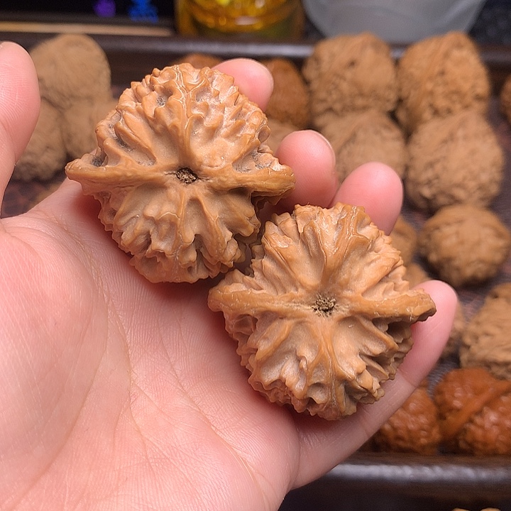 ****盖文玩核桃吊坠苹果42尺