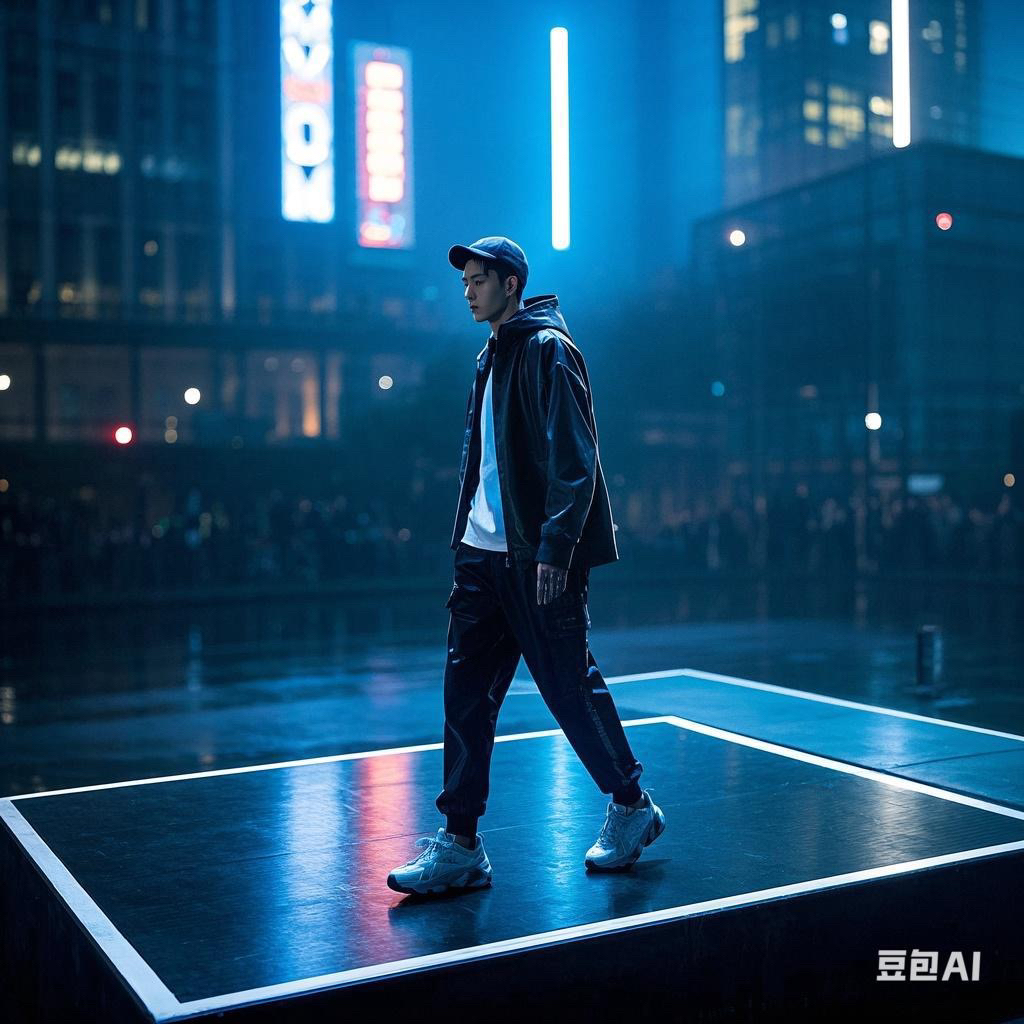 008-秋冬新款男士宽松显瘦百搭直筒重工复古水洗牛仔裤