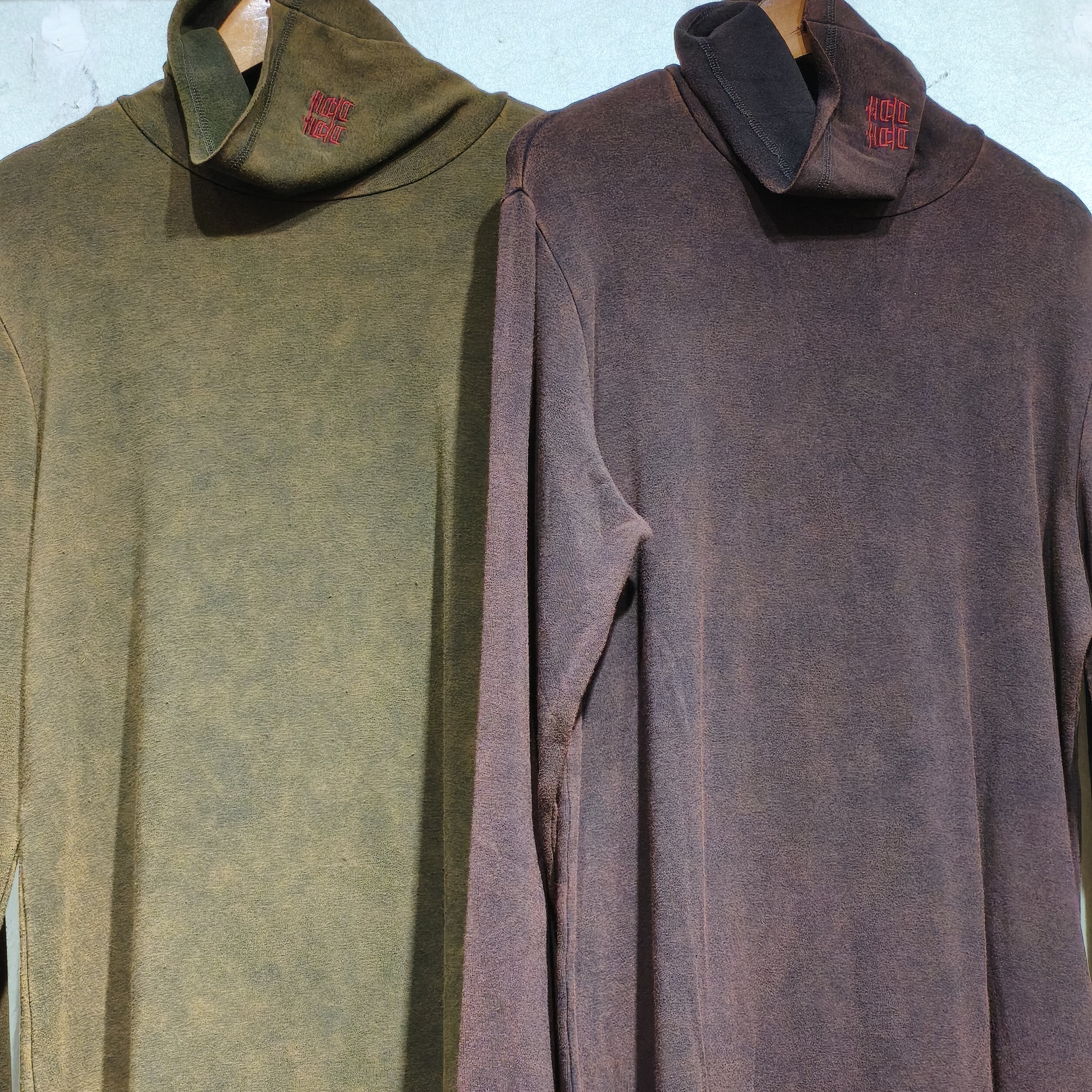 堆堆领冬季纯色针织厚款毛针织衫套头设计师半高领