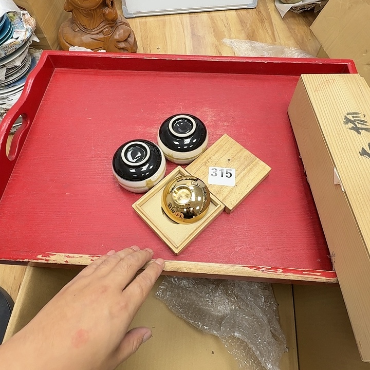 瓷片工艺品摆件瓷器摆件正能量