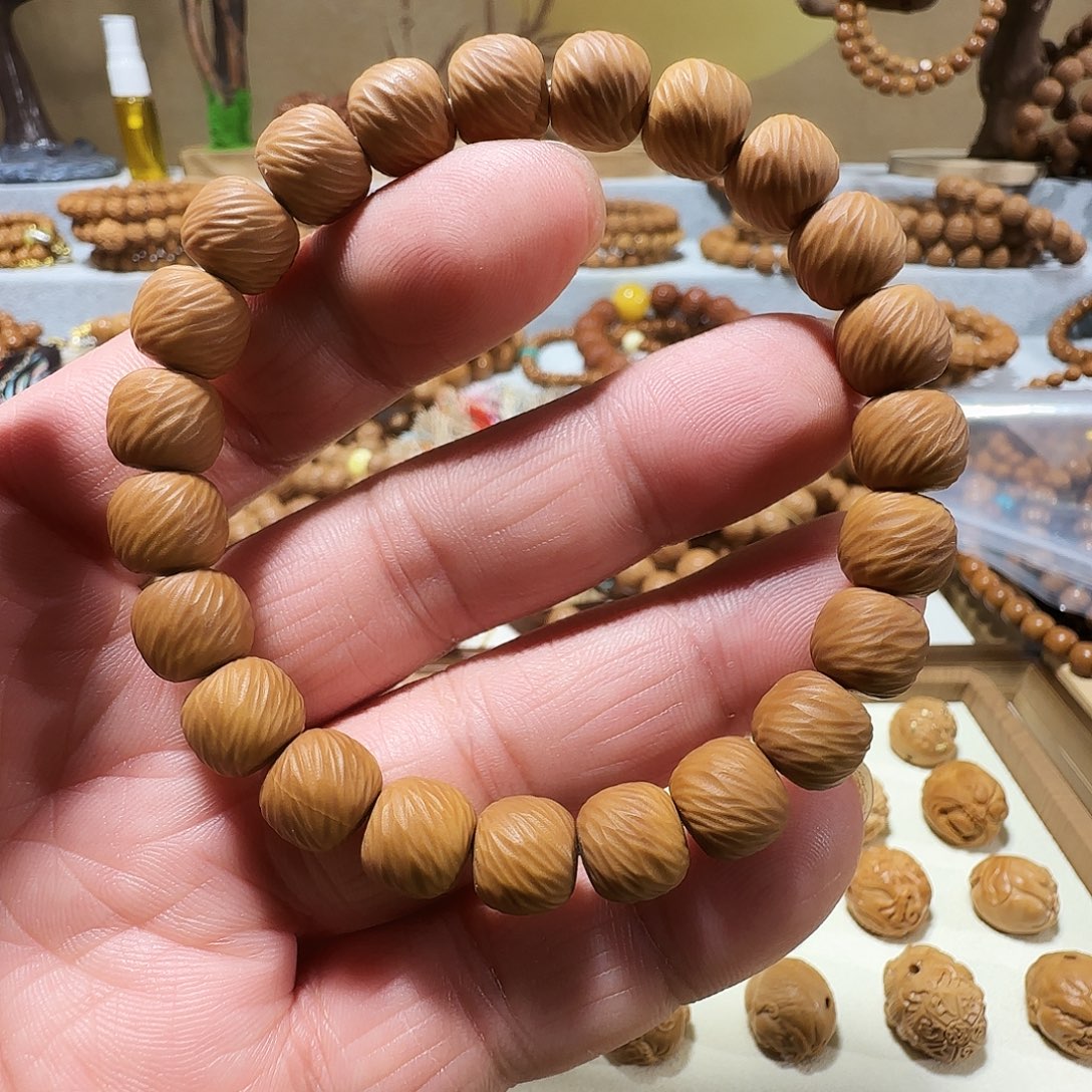 猴头核桃手串全品无暇猴头手串云锦