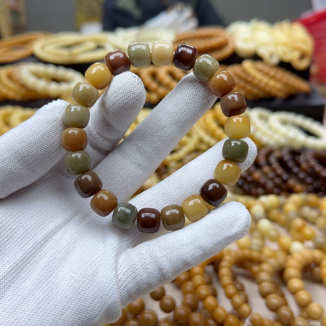 菩提根/象牙果手串10.11 5年 鬼工