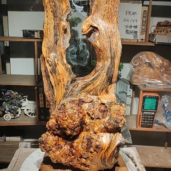 无***5泥塑42北沉香琥珀木