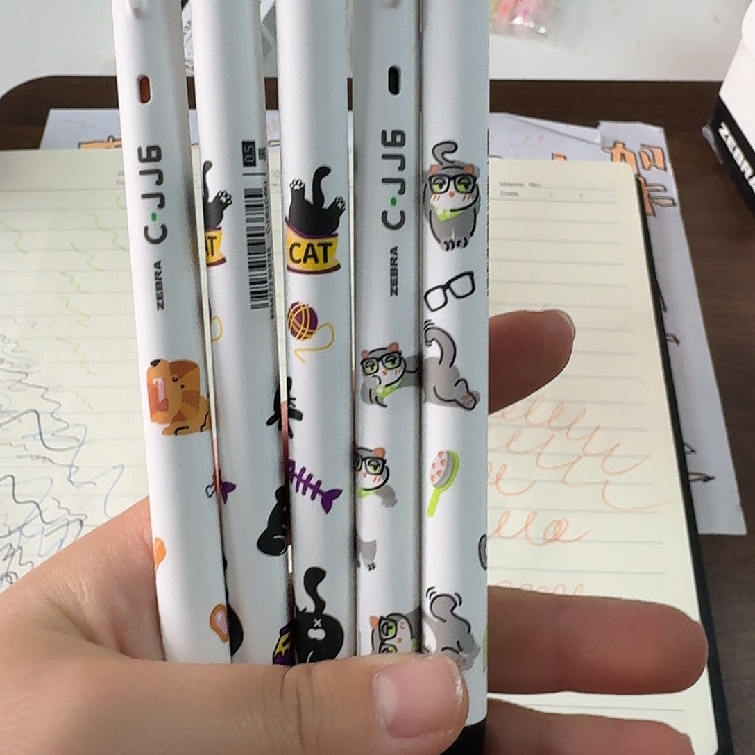 斑马jj6 小小猫限定 五只