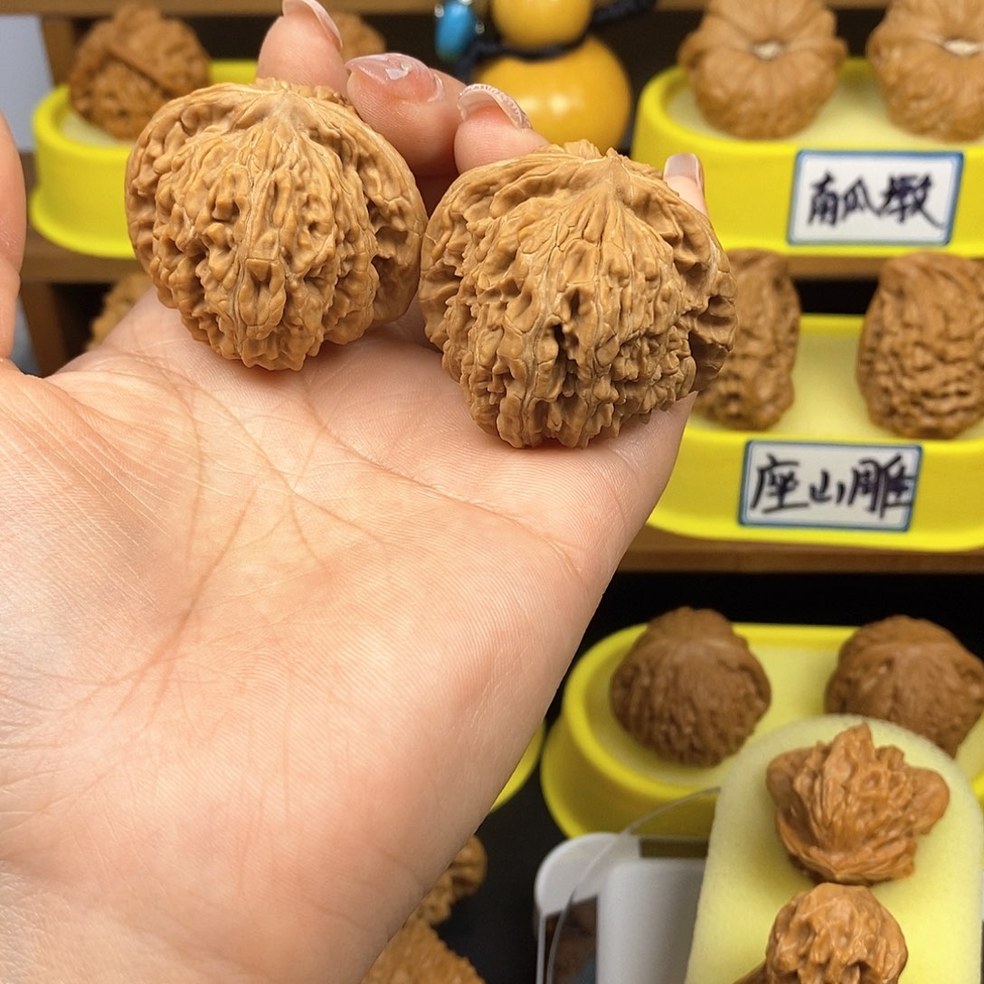 核桃四座楼 文玩/木作/... 文玩把件