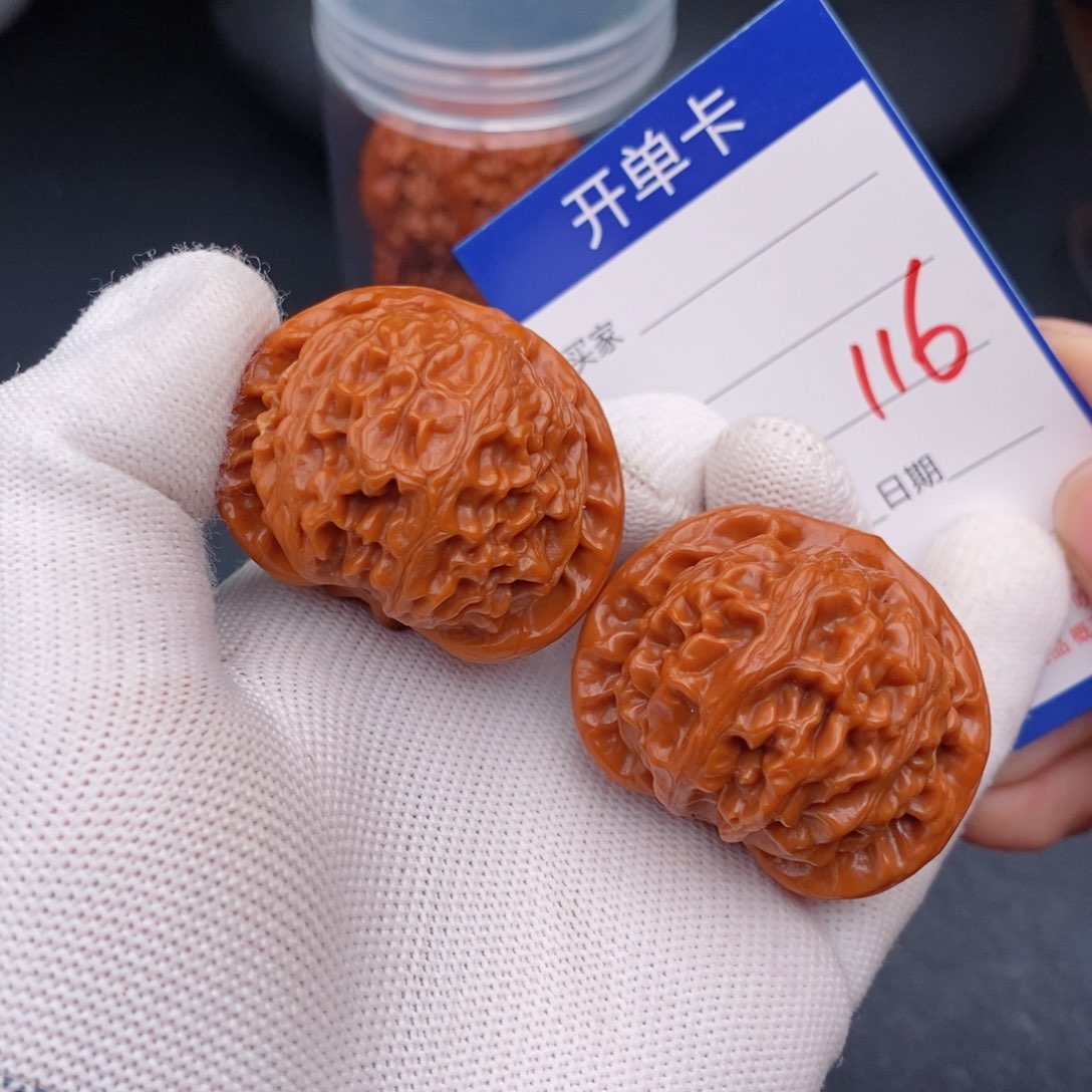 文玩核桃把件41宫灯116