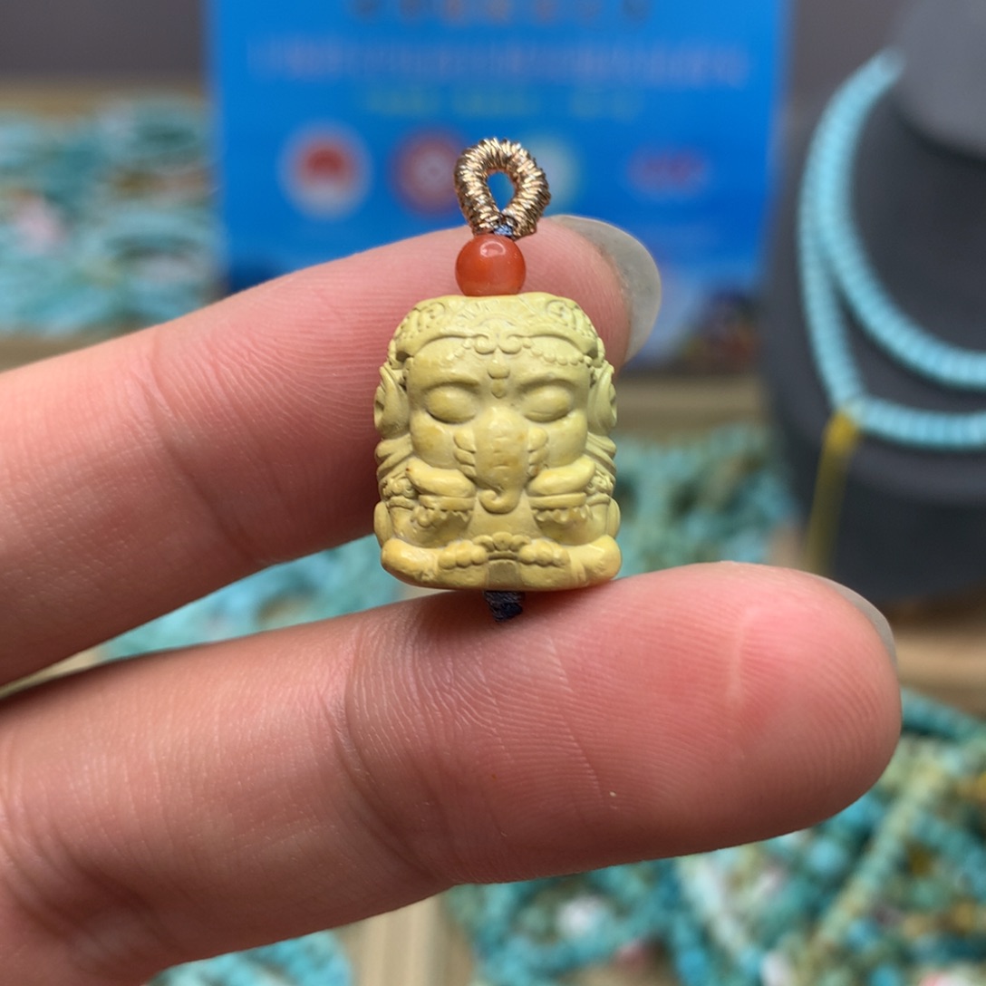 绿松石挂件未镶嵌