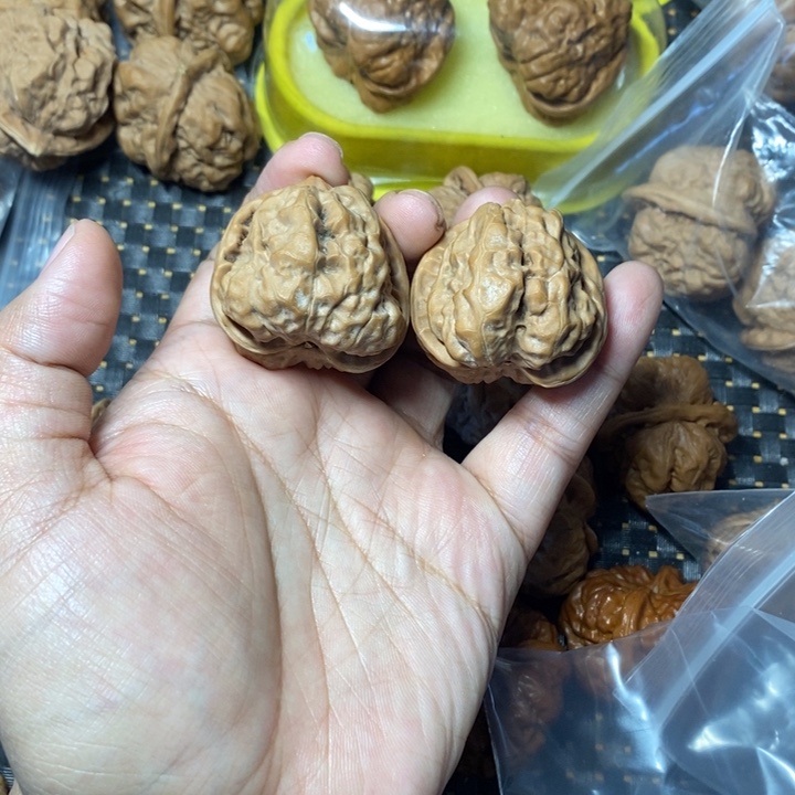 文玩核桃把件蛤蟆38全