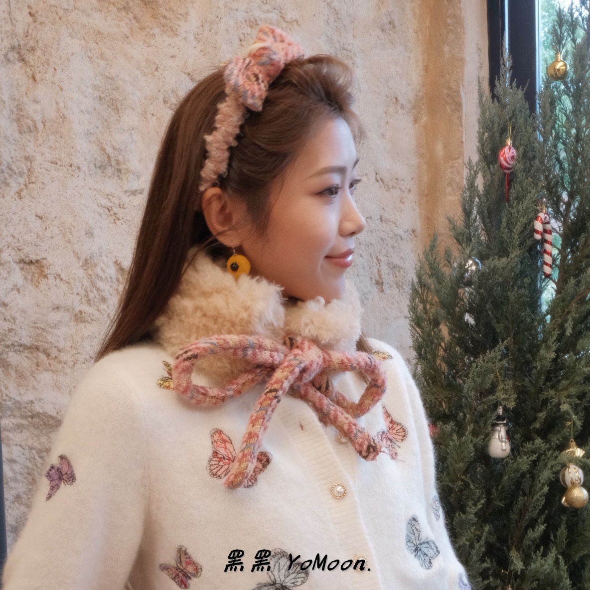 新款网红保暖毛绒绒围脖毛领通勤约会时尚百搭少女加厚甜美秋冬季