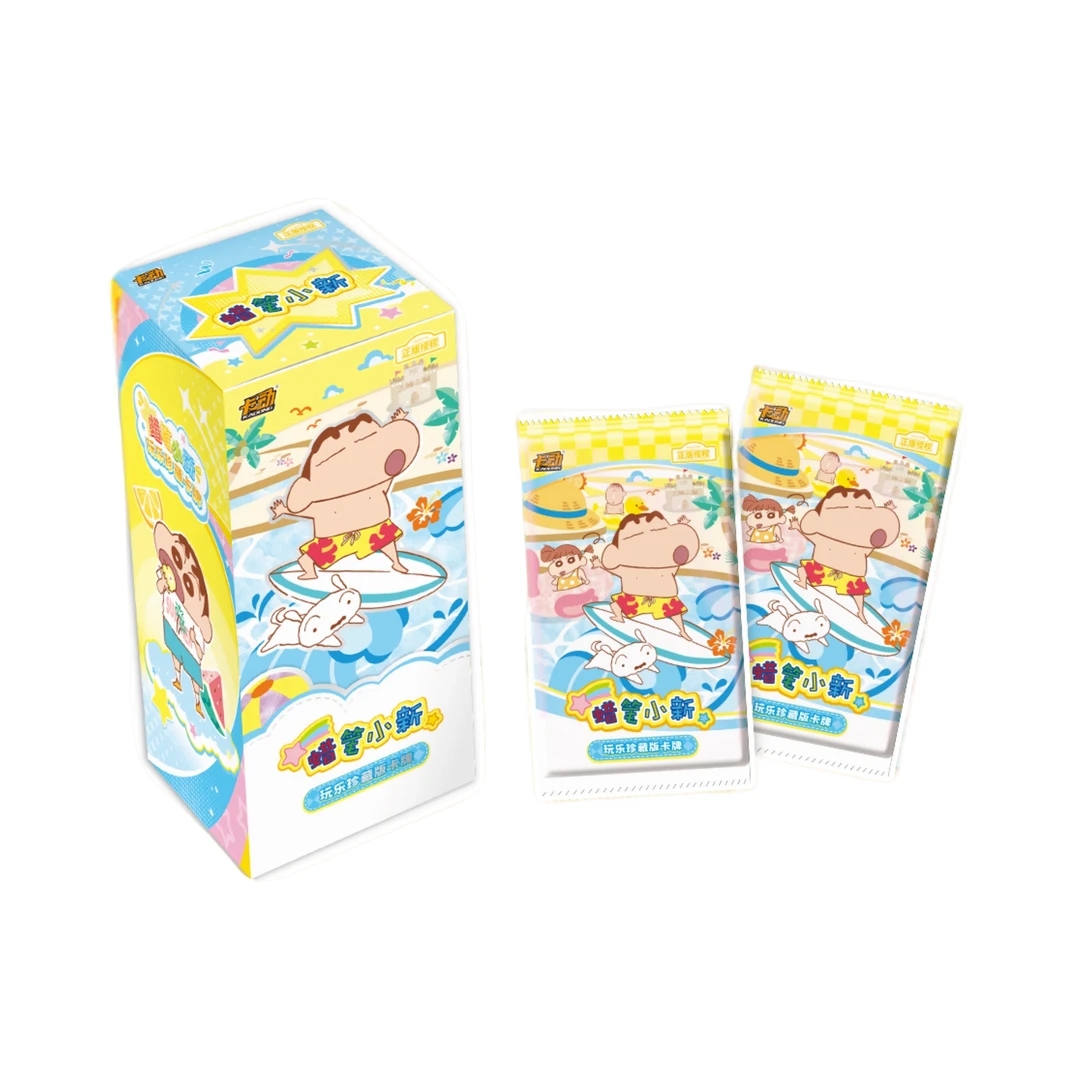 【吃吃】蜡笔小新卡动文创正版玩了珍藏卡牌收藏盲盒