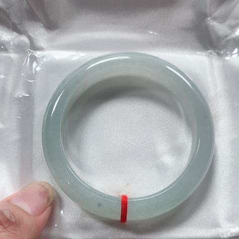 翡翠未镶嵌手镯缅甸翡翠手镯圈口54