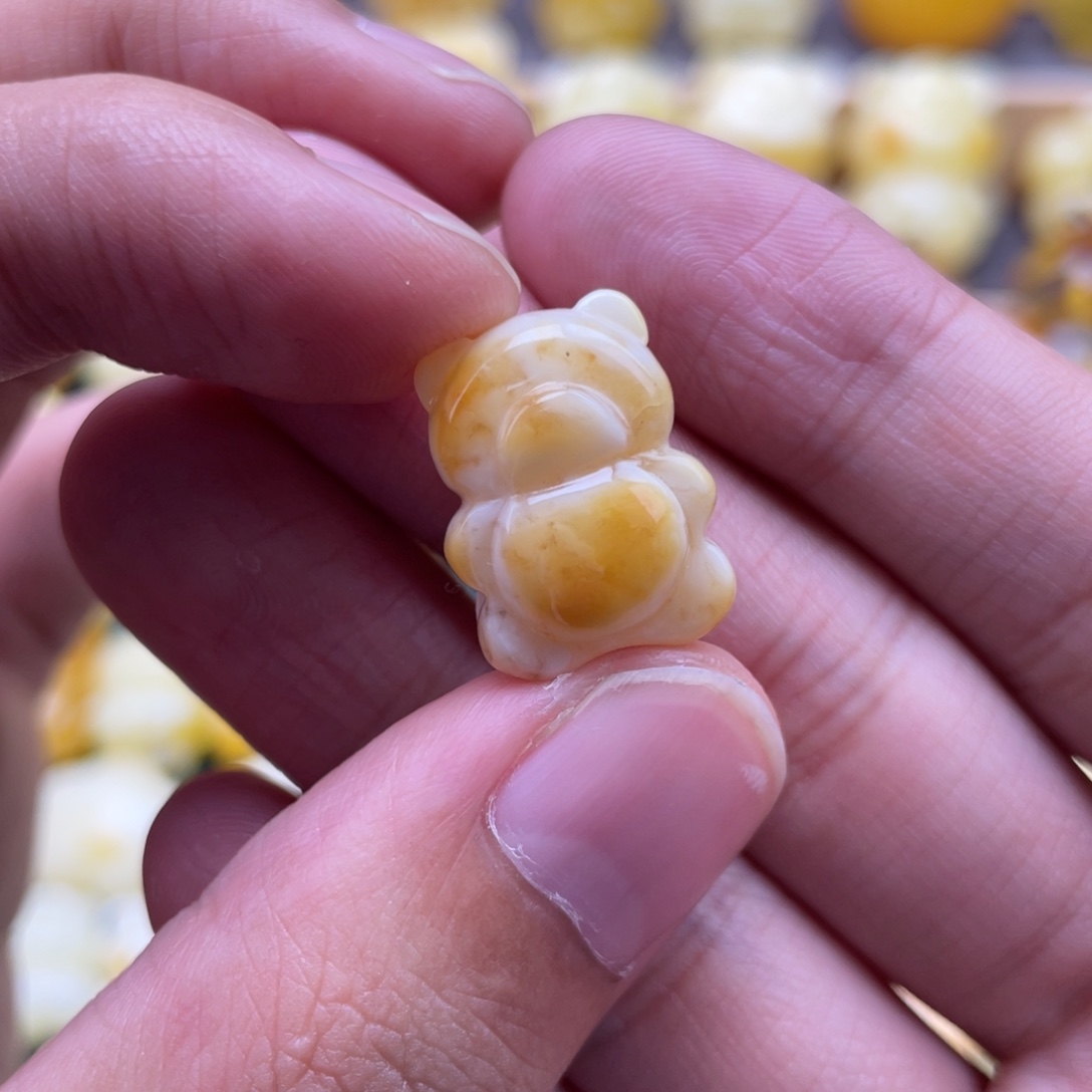 琥珀未镶嵌裸石蜜蜡