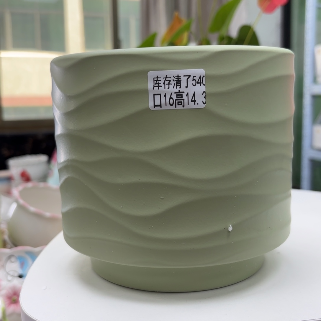 @夏西陶瓷花盆@@5540